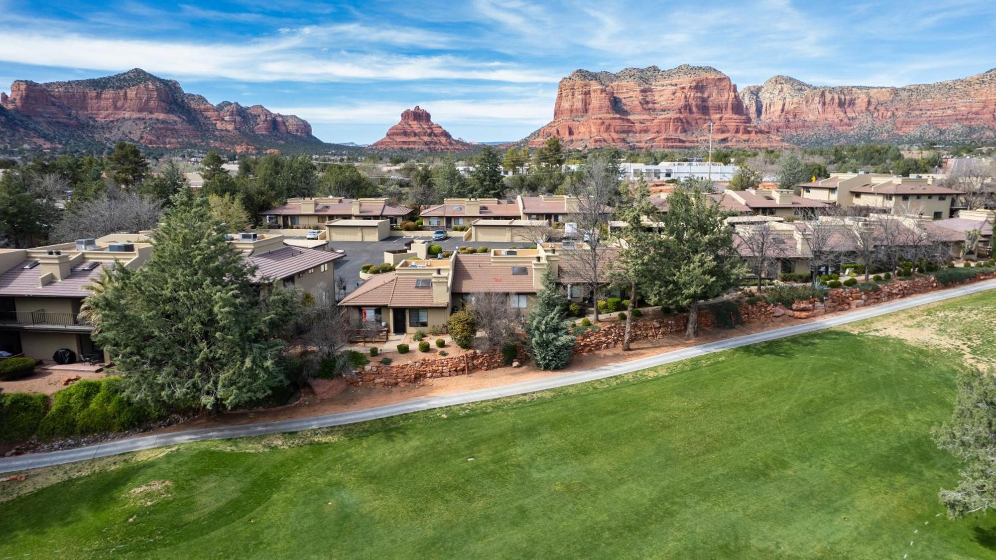 Stylish Townhome On Golf Course Red Rock View Sedona Exterior photo