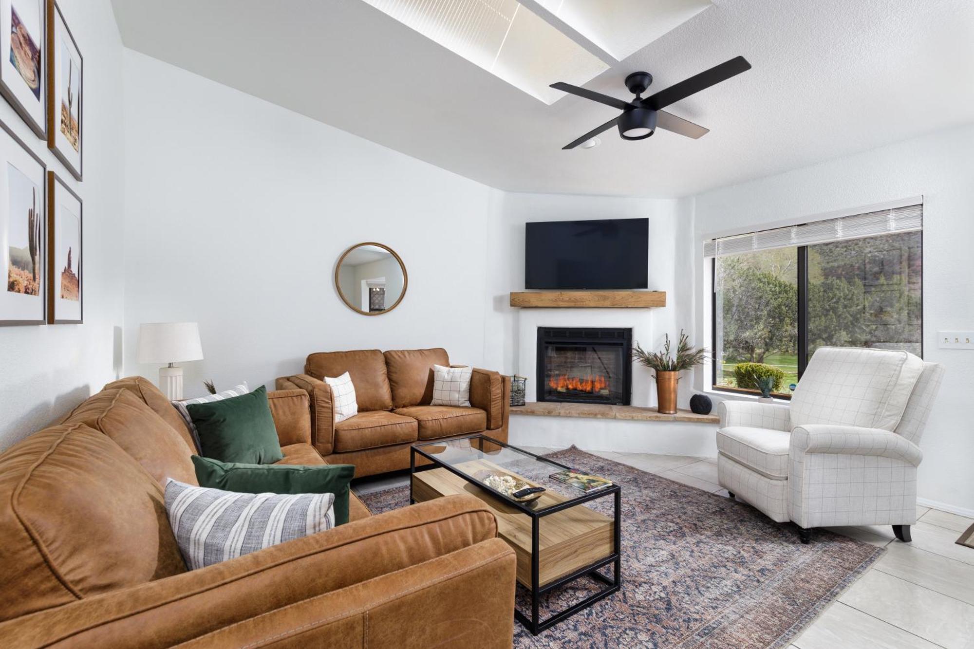 Stylish Townhome On Golf Course Red Rock View Sedona Exterior photo