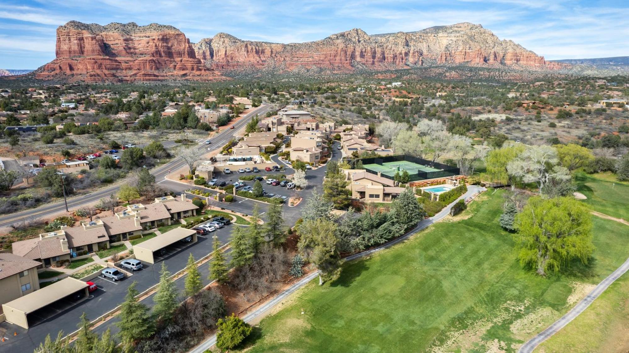 Stylish Townhome On Golf Course Red Rock View Sedona Exterior photo